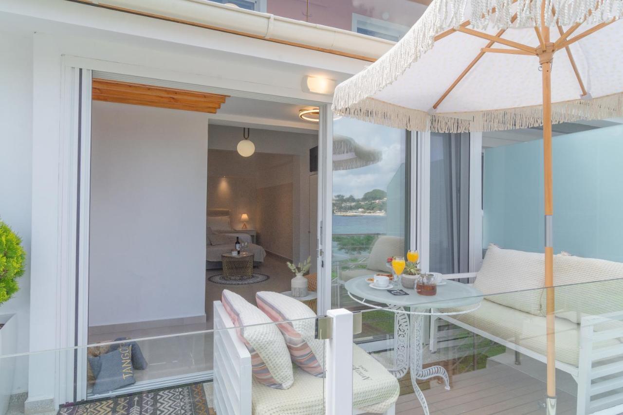 Tango Apartment On The Beach Палеокастріца Екстер'єр фото