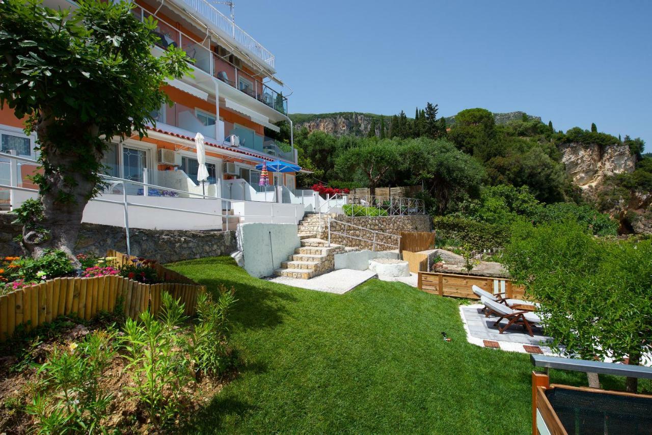 Tango Apartment On The Beach Палеокастріца Екстер'єр фото